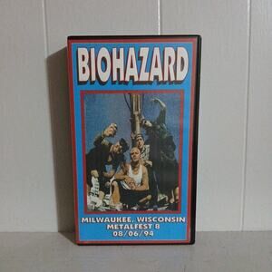 BIOHAZARD Live In Milwaukee Wisconsin 1994 VHS Hardcore Punk Metal Concert